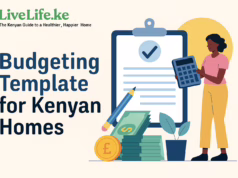Budgeting Template for Kenyan Home family budget template